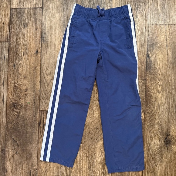 Gymboree Other - Gymboree Kids  Navy Blue Track Pants with White Stripes Size 7